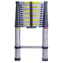 12.5FT Aluminium Ladders Telescoping Multi-Purpose Extension Folding Step Ladder